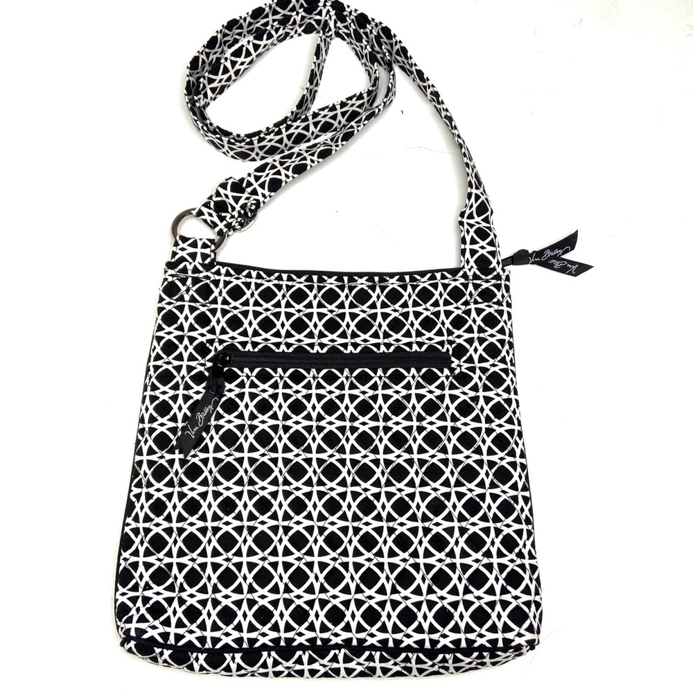 VERA BRADLEY Night And Day Geo Iconic Hipster Crossbody Bag
